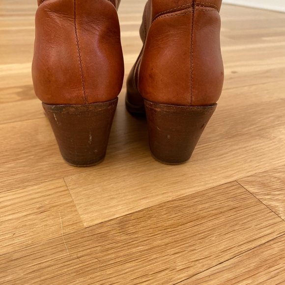 Rachel Comey Boots Mars Leather Ankle Boot in Whiskey Tan, Size US 5.5 - Picture 4 of 5